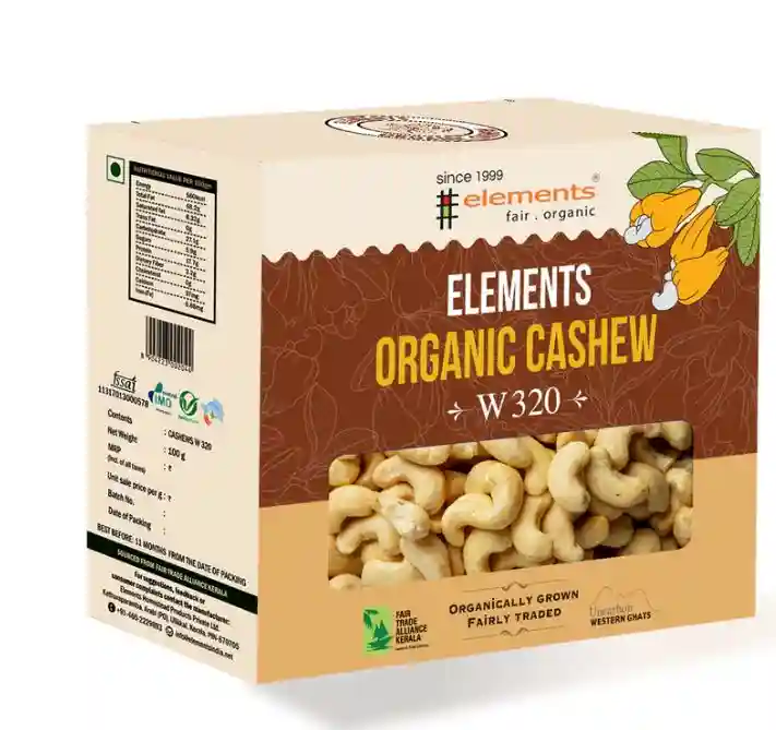 Elements Cashew W320 - 100 gm