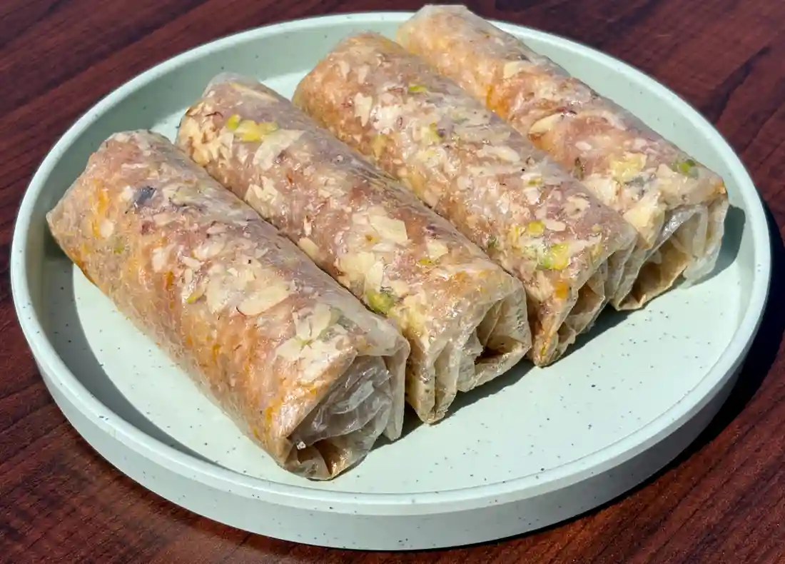 Premium Atreyapuram Putharekulu (Dry Fruits jaggery )– Handmade Sweet - 10 Pieces