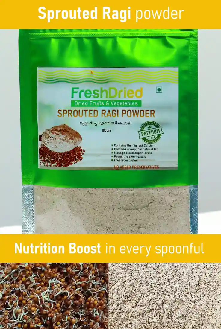 Sprouted Ragi Powder – Natural Nutrition for All Ages