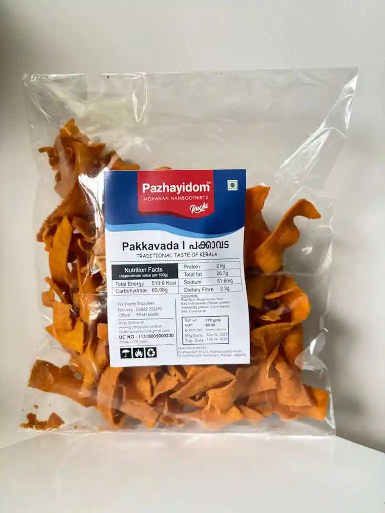 Pakkavada (Crispy Savory Fritters)