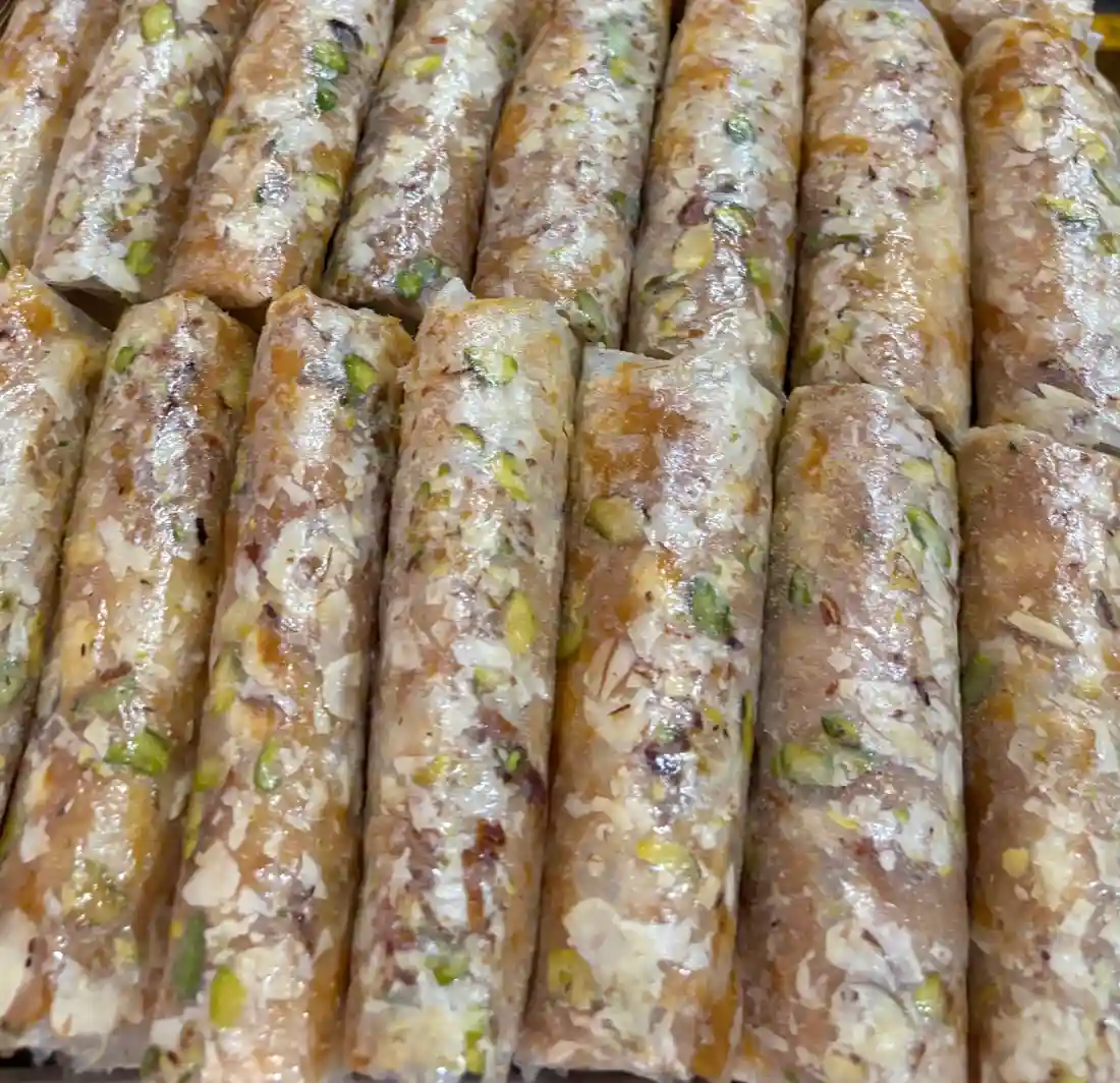 Premium Atreyapuram Putharekulu (Dry Fruits jaggery )– Handmade Sweet - 10 Pieces